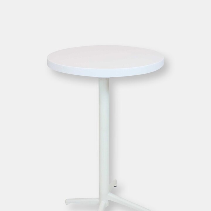 Sunnydaze Decor Indoor/Outdoor AllWeather Round Foldable Bar Table