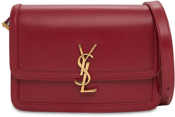 Saint Laurent Red Flap Closure Handbags | Shop the world's largest 