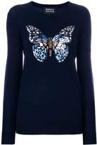 Thumbnail for your product : Markus Lupfer sequin butterfly sweater
