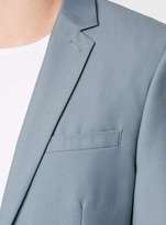 Thumbnail for your product : Topman Dusty Blue Skinny Fit Suit Jacket