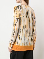 Thumbnail for your product : Proenza Schouler tie-dye longsleeved T-shirt