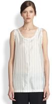 Thumbnail for your product : Maison Margiela Striped Twill Tank