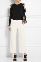 Thumbnail for your product : Chloé Cutout silk-georgette top