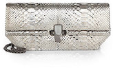 Thumbnail for your product : Kara Ross Mira Python Clutch