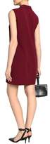 Thumbnail for your product : Claudie Pierlot Ramos Corded Lace-paneled Crepe Mini Dress