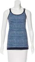 Thumbnail for your product : Tory Sport Printed Sleeveless Top