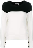 See By Chloé two tone sweater 