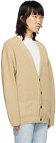 Thumbnail for your product : 032c Beige Logo Cardigan