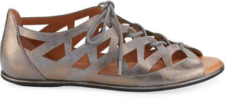 Gentle Souls Betsi Cutout Leather Walking Sandals