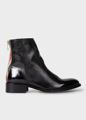 Paul Smith Women's Black 'Aylin' Boots With 'Swirl' Trim - ShopStyle Gifts