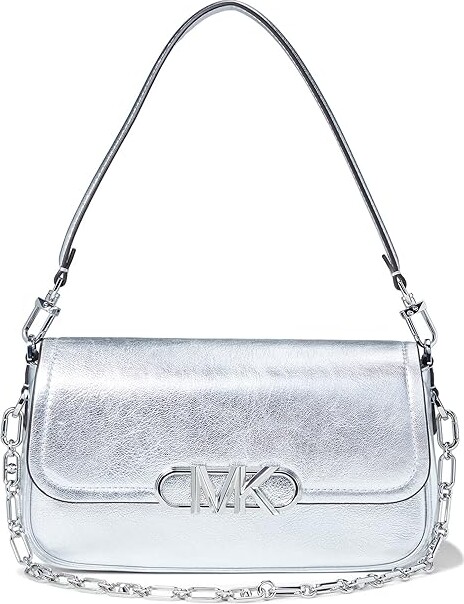 Michael Michael Kors Ginny Medium Camera Bag - Silver