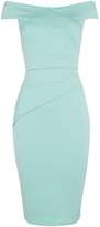Thumbnail for your product : Jessica Wright Off shoulder sweetheart neck bodycon midi dress