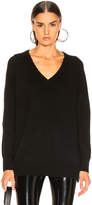 Thumbnail for your product : Equipment Asher Cashmere V Neck in Black | FWRD