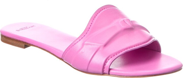 Alexandre Birman Padded Clarita Leather Slide