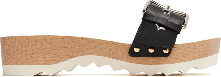 Stella McCartney Cowboy T-bar Heeled Sandals - ShopStyle
