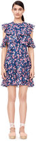 Thumbnail for your product : Rebecca Taylor Open-Shoulder Tea Rose Dress
