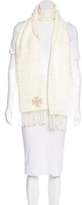 Thumbnail for your product : Tory Burch Whipstitch Wool Scarf w/ Tags