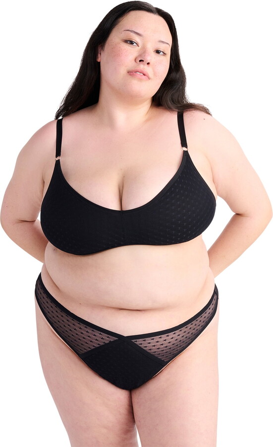 Parade Triangle Bralette and Thong Set, Sizes XS to 3XL