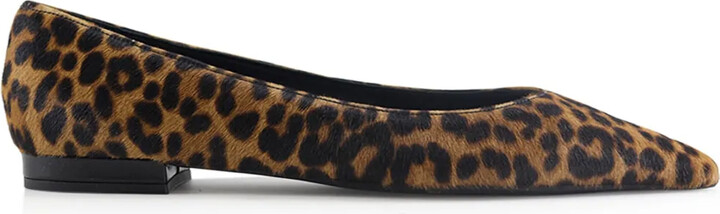 Nota Bene Gisela leopard-print ballerina shoes
