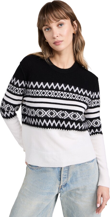 James Perse Cotton Cashmere Crew Neck Sweater