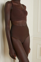 Thumbnail for your product : SKIMS Core Control Thong - Cocoa - Neutral - XXS/XS