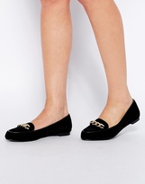 Thumbnail for your product : ASOS MAMA SAID Chain Loafers