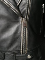 Thumbnail for your product : Pinko Faded Hem Biker Jacket