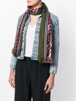 Thumbnail for your product : Odeeh zigzag striped scarf