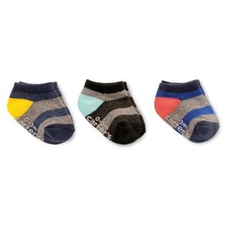 Carter's 3-Pack Rugby Stripe Ankle Socks