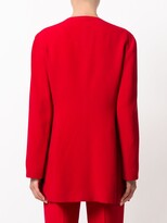 Thumbnail for your product : Moschino Pre-Owned Relaxed Open Blazer