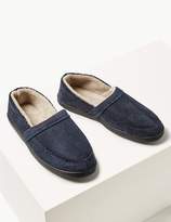 Thumbnail for your product : Marks and Spencer Waffle Slip-on Slippers