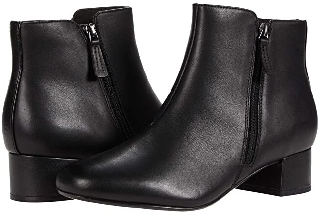 clarks black pure caddy boots