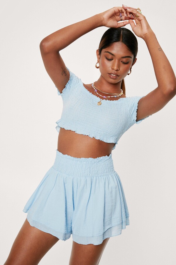 Sjcomeup Com High Waisted Shorts And Crop Top