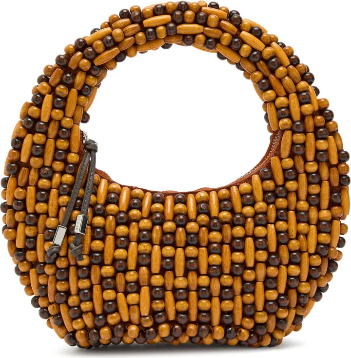 STAUD Reef beaded tote bag