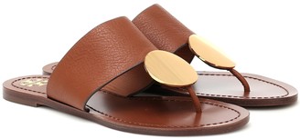 Tory Burch Patos leather sandals