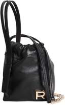 Rochas Mini Leather Bucket Bag 