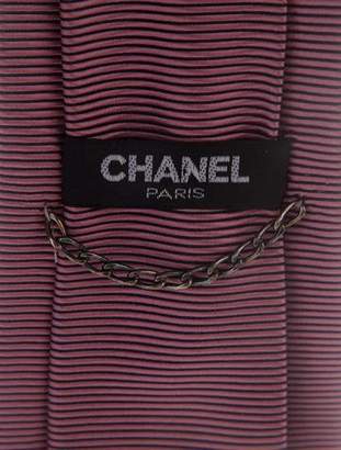 Chanel Silk Jacquard Tie