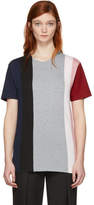 Cédric Charlier Multicolor Fruit of the Loom Edition Contrast Stripe T-Shirt