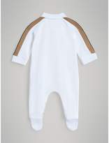 Thumbnail for your product : Burberry Heritage Stripe Two-piece Baby Gift Set
