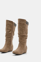 Thumbnail for your product : Ardene Knee High Wedge Boots