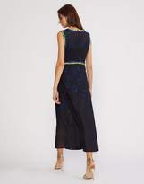 Thumbnail for your product : Cynthia Rowley Embellished Mesh Beaded Dress