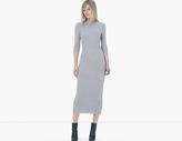 Thumbnail for your product : James Perse Cotton Cashmere Boatneck Dress