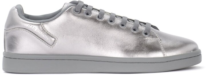 mens silver trainers