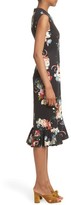 Thumbnail for your product : Erdem Women's Floral Print Flounce Hem Cady Dress