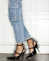 Thumbnail for your product : Balenciaga Knife Patent Spike 110mm Pumps, Black