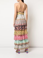 Thumbnail for your product : Alice + Olivia Tiered Maxi Dress