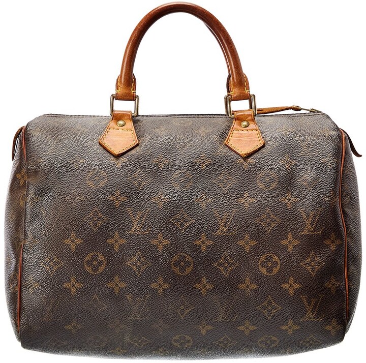 Louis Vuitton Monogram Canvas Speedy 30 (Authentic Pre-Owned) - ShopStyle  Satchels & Top Handle Bags