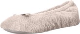 Thumbnail for your product : Isotoner Women's Moisture Wicking and Suede Sole for Comfort Ballet Flat