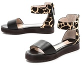 Thumbnail for your product : Derek Lam 10 Crosby Dyls Flat Sandals