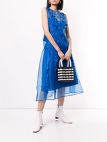 Thumbnail for your product : PASKAL clothes Sheer Panelled Flared Skirt